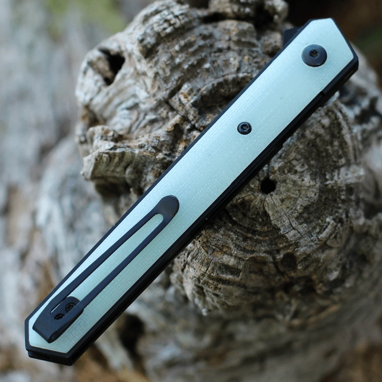 Boker Plus Kwaiken Air - Jade G-10 (3.5" Blk VG-10) 01BO343 6 Boker Plus Kwaiken Air - Jade G-10 (3.5" Blk VG-10) 01BO343 - Image 4