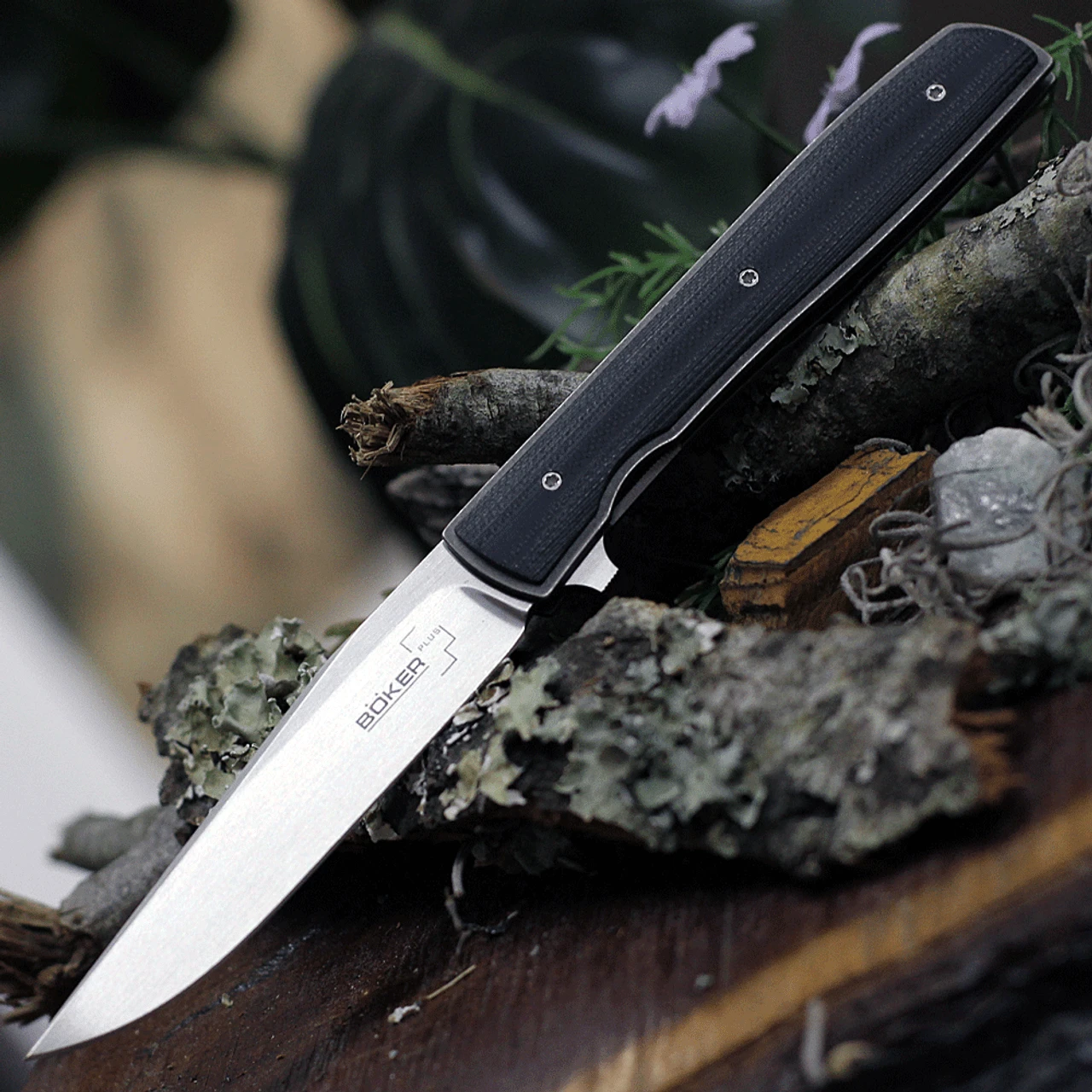 Boker Plus Urban Trapper 01BO732, 3 7/16 In. VG-10 Blade, G-10 Handle 3 Boker Plus Urban Trapper 01BO732, 3 7/16 In. VG-10 Blade, G-10 Handle