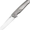 Boker Plus 01BO261 Gent-X, 2.9" 440C Plain Blade, Titanium Handle 1 Boker Plus 01BO261 Gent-X, 2.9" 440C Plain Blade, Titanium Handle -Knife Craft Shop 01bo261 19680.1566586217