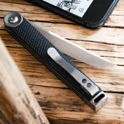 Boker Plus Kaizen Flipper - Blk G10 (3" D2 Satin) 01BO390 7 Boker Plus Kaizen Flipper - Blk G10 (3" D2 Satin) 01BO390 -Knife Craft Shop 01bo390.2 09558.1651340763
