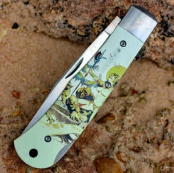 Boker Plus 01BO653 Lockback Frazetta, 3.7" 440C Plain Blade, Aluminum Handle 8 Boker Plus 01BO653 Lockback Frazetta, 3.7" 440C Plain Blade, Aluminum Handle -Knife Craft Shop 01bo653 1 23728.1566586249