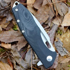 Boker Plus 01BO756 Mini Caracal, 3.1" D2 Plain Blade, Black G-10 Handle -Knife Craft Shop 01bo756 1 28719.1566586193