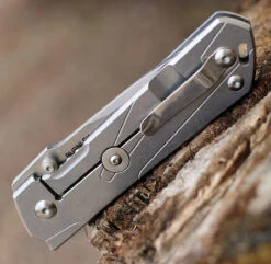 Boker Plus 01BO764 Kihon, 3.3" D2 Tanto Plain Blade, Stainless Handle -Knife Craft Shop 01bo764.1.2 10229.1614272580