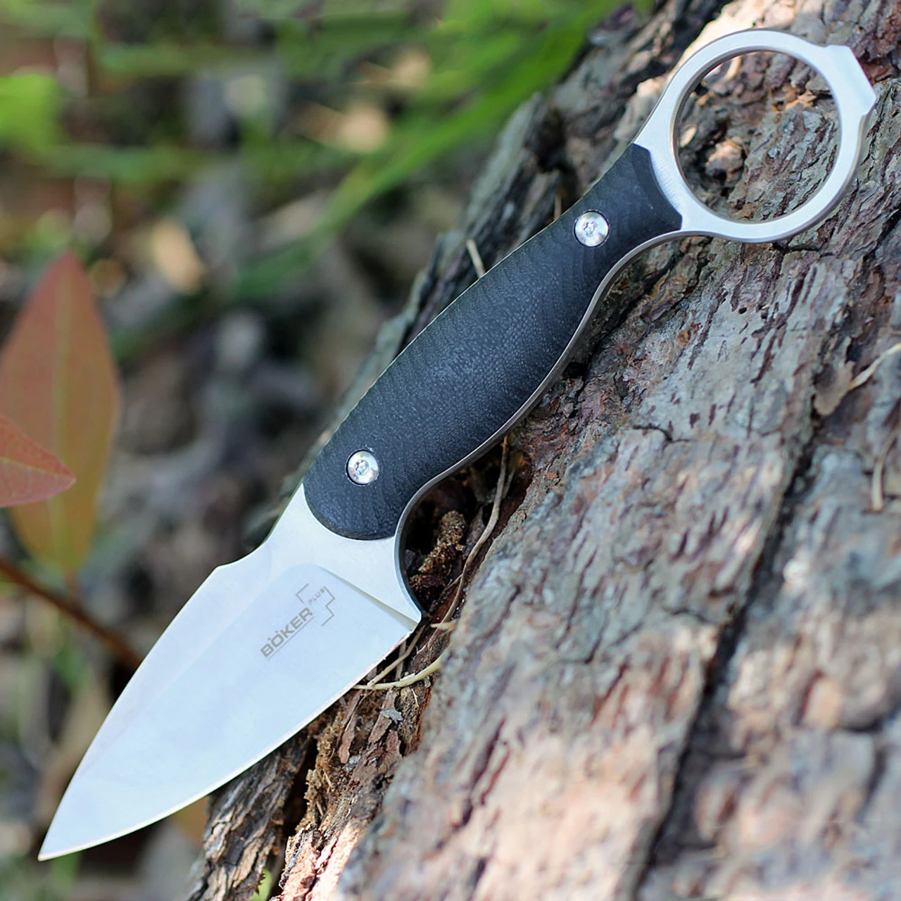 Boker Plus 02BO175 Accomplice, 3.2" 14C28N Plain Blade, Black G-10 Handle 3 Boker Plus 02BO175 Accomplice, 3.2" 14C28N Plain Blade, Black G-10 Handle