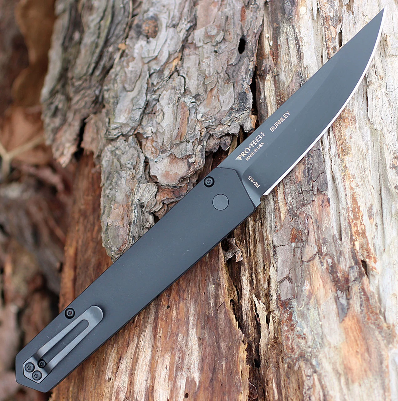 Boker Plus USA Kwaiken Automatic - Blk Alum (3.5" 154CM Blk) 06EX292 4 Boker Plus USA Kwaiken Automatic - Blk Alum (3.5" 154CM Blk) 06EX292 - Image 2