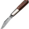 Boker Barlow Plumwood 100700, 2.56" C75 Carbon Steel, Plumwood Handle -Knife Craft Shop BO100700 68579.1588190782