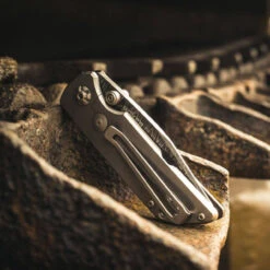 Boker Solingen Sherman Damascus - Jute Micarta (3" Dam.) 110662DAM -Knife Craft Shop BO110662DAM 2 40520.1635010277