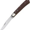 Boker Trapper Uno 112565, 3.07" 440C Steel, Desert Ironwood Handle -Knife Craft Shop BO112565 28209.1588188774