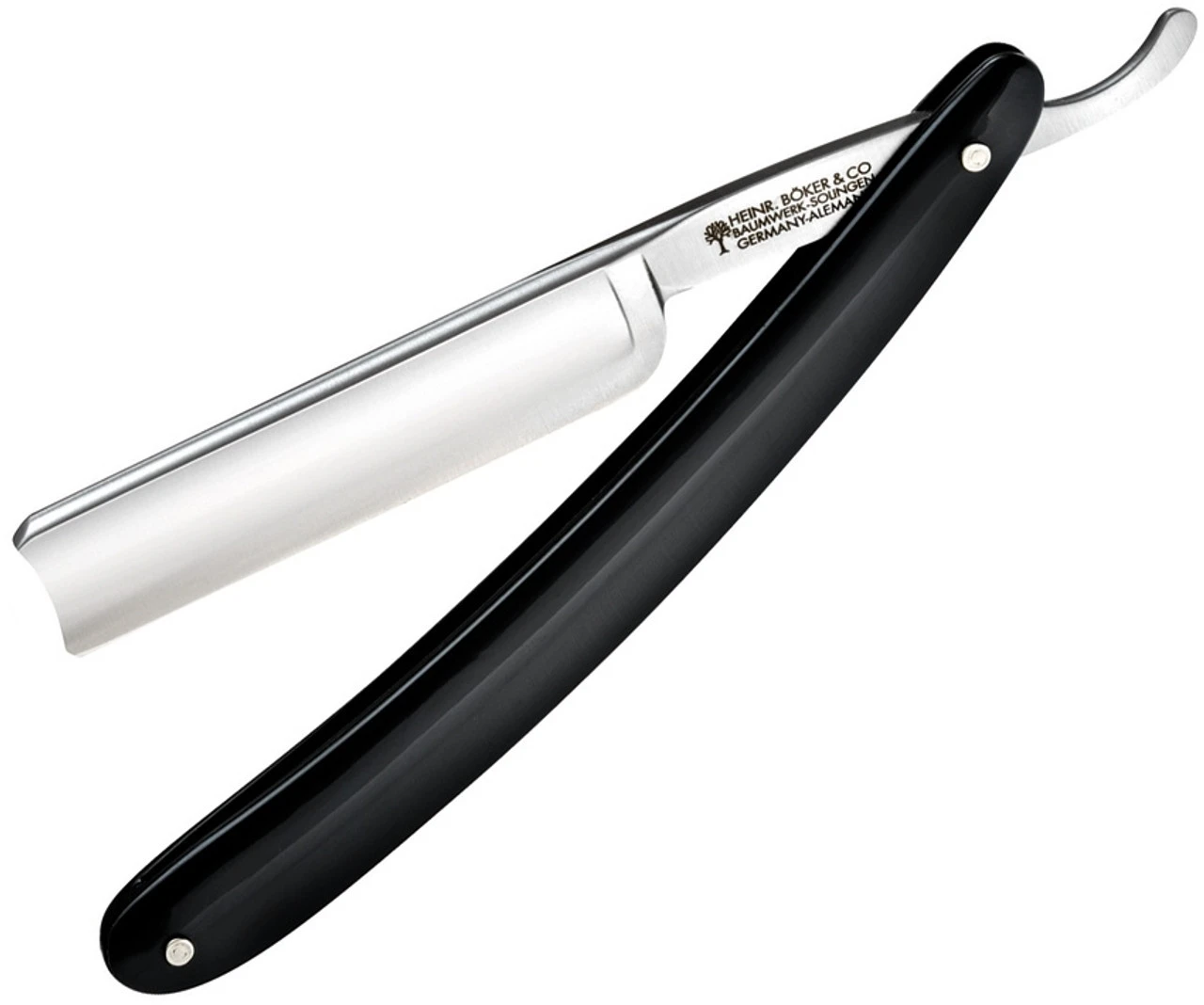 Boker Classic Razor - Blk Synthetic (5/8" SS Spanish Head) 140552 3 Boker Classic Razor - Blk Synthetic (5/8" SS Spanish Head) 140552