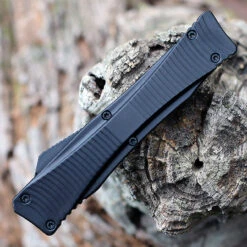 Boker Plus Eagle 2.0 OTF Automatic Blk Alum (3.4" D2 Blk Recurve) 06EX243 8 Boker Plus Eagle 2.0 OTF Automatic Blk Alum (3.4" D2 Blk Recurve) 06EX243 -Knife Craft Shop BOK06EX243.2 85251.1651679225