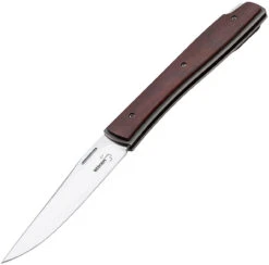 Boker Plus Urban Trapper Backlock 01BO787, 3.46" VG-10 Steel Plain Blade, Cocobolo Wood Handle