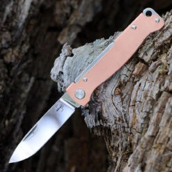 Boker Plus Atlas Slip Joint - Copper (2.6" 12C27 Satin) 01BO852