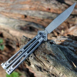 Boker Plus Papillon Buterfly Knife Stainless Steel (4.25" D2 ) 06EX111 6 Boker Plus Papillon Buterfly Knife Stainless Steel (4.25" D2 ) 06EX111 -Knife Craft Shop BOP06EX111 14487.1660664905