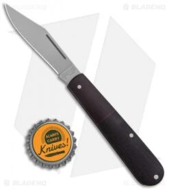 Boker Barlow Integral Pocket Slip Joint Knife Black Canvas Micarta (3.25" Satin) -Knife Craft Shop Boker Barlow Integral Pocket Knife Micarta SW 111943 BHQ 120617 jr bottlecap