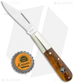 Boker Barlow Pocket Knife Curly Birch Wood (3.3" Satin) 117941 -Knife Craft Shop Boker Barlow Pocket Knife Curly Birch Wood 117941 BHQ 120614 jr bottlecap