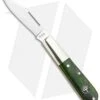 Boker Barlow Pocket Knife Green Curly Birch Wood (3.3" Satin) 118941