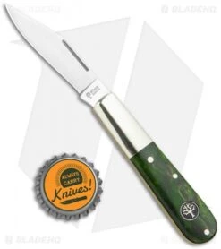 Boker Barlow Pocket Knife Green Curly Birch Wood (3.3" Satin) 118941 9 Boker Barlow Pocket Knife Green Curly Birch Wood (3.3" Satin) 118941 -Knife Craft Shop Boker Barlow Pocket Knife Green Curly Birch Wood 118941 BHQ 120613 jr bottlecap