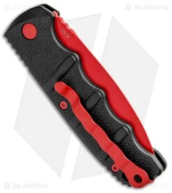 Boker Black Widow Kalashnikov Dagger Automatic Knife (3.25" Red D2) -Knife Craft Shop Boker Black Widow Kalashnikov Dagger Auto Red 01KALS44NSOI BHQ 92706 jr side