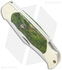 Boker Boy Scout Lockback Knife Green Curly Birch (3.1" Satin) 118118 7 Boker Boy Scout Lockback Knife Green Curly Birch (3.1" Satin) 118118 -Knife Craft Shop Boker Boy Scout Pocket Knife Green Curly Birch Satin 118118 BHQ 120625 jr spine