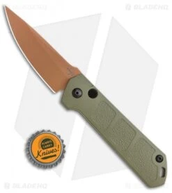 Boker Burnley Kihon Desert Warrior Drop Point Automatic Knife (3.3" Copper D2) -Knife Craft Shop Boker Burnley Kihon Desert Warrior DP Auto Copper D2 01BO955NSOI BHQ 101391 jr bottlecap