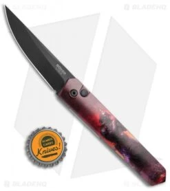 Boker Burnley Kwaiken Automatic Knife Frank Frazetta Series DD3 (3.5" Black) -Knife Craft Shop Boker Burnley Kwaiken Auto Frank Frazetta Series DD3 Black 06EX297 BHQ 90337 jr bottlecap