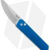 Boker Burnley Kwaiken Compact Automatic Knife Blue (3" Stonewash) Pro-Tech -Knife Craft Shop Boker Burnley Kwaiken Compact Auto Blue SW 01BO213SOI BHQ 124594 jr