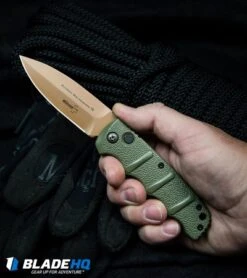 Boker Desert Warrior Kalashnikov Dagger Automatic Knife OD Green (3.3" D2) -Knife Craft Shop Boker Desert Warrior Kalashnikov Dagger Automatic Knife OD Green Copper BHQ30436 kp rope in hand web