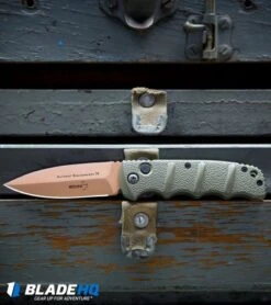 Boker Desert Warrior Kalashnikov Dagger Automatic Knife OD Green (3.3" D2) -Knife Craft Shop Boker Desert Warrior Kalashnikov Dagger Automatic Knife OD Green Copper BHQ30436 kp tool box 2 web