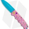 Boker Dessert Warrior Kalashnikov Dagger Automatic Knife (3.25" Blue) Donut -Knife Craft Shop Boker Dessert Warrior Kalashnikov Dagger Auto Donut Blue 01KALS72NSOI BHQ 108010 jr