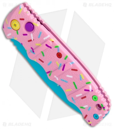 Boker Dessert Warrior Kalashnikov Dagger Automatic Knife (3.25" Blue) Donut 4 Boker Dessert Warrior Kalashnikov Dagger Automatic Knife (3.25" Blue) Donut - Image 2