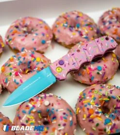 Boker Dessert Warrior Kalashnikov Dagger Automatic Knife (3.25" Blue) Donut 12 Boker Dessert Warrior Kalashnikov Dagger Automatic Knife (3.25" Blue) Donut -Knife Craft Shop Boker Dessert Warrior Kalashnikov Dagger Automatic Knife Blue bhq 108010 kp laying web