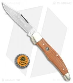 Boker Folding Hunter Lockback Knife Plumwood (4" Satin) 111013 9 Boker Folding Hunter Lockback Knife Plumwood (4" Satin) 111013 -Knife Craft Shop Boker Folding Hunter LB Plumwood Satin 111013 BHQ 105695 jr bottlecap