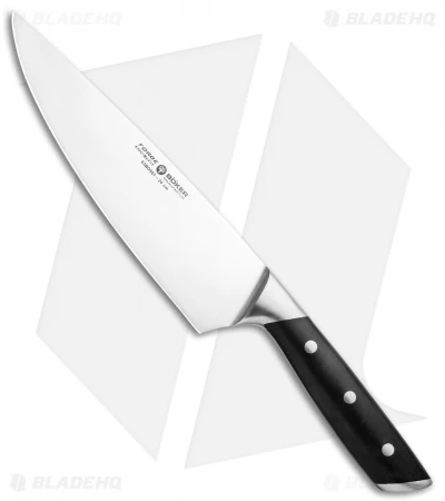 Boker Forge 7.75" Chef's Kitchen Knife Black 3 Boker Forge 7.75" Chef's Kitchen Knife Black