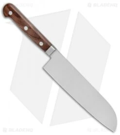Boker Heritage 7" Santoku Kitchen Knife Walnut Wood 7 Boker Heritage 7" Santoku Kitchen Knife Walnut Wood -Knife Craft Shop Boker Heritage Bread Knife BHQ 122929 jr spine