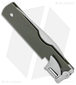 Boker History Knife & Tool Japanese Army Pen Knife Can Opener (2" Satin) -Knife Craft Shop Boker History Knife and Tool Japanese Army Pen Can Opener Satin BHQ 146723 jr side
