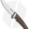 Boker Integral 2.0 Fixed Blade Knife Walnut Wood (4.6" Plain) 122541 -Knife Craft Shop Boker Integral II Walnut Satin BHQ 104124 jr