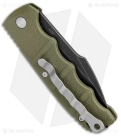 Boker Kalashnikov Harpoon Automatic Knife OD Green (3.25" Smokewash D2) -Knife Craft Shop Boker Kalashnikov Harpoon Auto OD Green Smokewash 01KALS123NSOI BHQ 132735 jr side