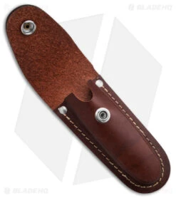 Boker Leather Pocket Knife Sheath 090032 -Knife Craft Shop Boker Leather Sheath BHQ 141836 td open
