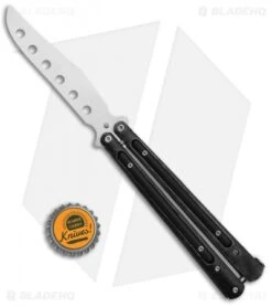 Boker Magnum Balisong Trainer Black G-10 (4.1" Satin) 01SC406SOI -Knife Craft Shop Boker Magnum Balisong Trainer Black G 10 01SC406SOI BHQ 99644 jr bottlecap 1