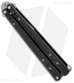 Boker Magnum Balisong Trainer Black G-10 (4.1" Satin) 01SC406SOI -Knife Craft Shop Boker Magnum Balisong Trainer Black G 10 01SC406SOI BHQ 99644 jr side