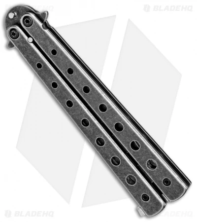 Boker Magnum Balisong Trainer Butterfly Knife (3.75" Black SW) 01MB612 5 Boker Magnum Balisong Trainer Butterfly Knife (3.75" Black SW) 01MB612 - Image 3