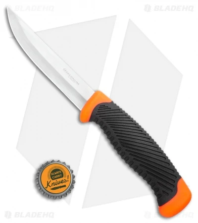 Boker Magnum Falun Fixed Blade Knife Black/Orange (4" Satin) 6 Boker Magnum Falun Fixed Blade Knife Black/Orange (4" Satin) - Image 4