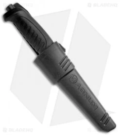 Boker Magnum Knivgar Hunting Fixed Blade Knife Black Polymer (4.1" Satin) -Knife Craft Shop Boker Magnum Knivgar Hunting Black Synthetic 02MB010 BHQ 118414 jr sheath