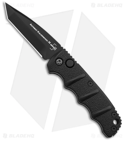 Boker Mini Kalashnikov Tanto Automatic Knife Black (2.5" Black) 3 Boker Mini Kalashnikov Tanto Automatic Knife Black (2.5" Black)