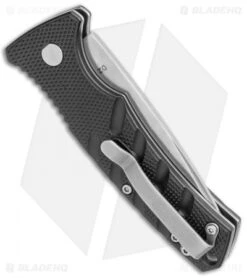 Boker Mini Strike Automatic Knife Black Aluminum (2.6" Stonewash D2) -Knife Craft Shop Boker Mini Strike Auto Black SW 01BO435NSOI BHQ 99628 jr side