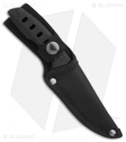 Boker Magnum Oblong Hole Fixed Blade Knife Black Neoprene (3.3" Black) 02RY689 -Knife Craft Shop Boker Oblong Hole Black Neoprene Black BHQ 86603 er sheath