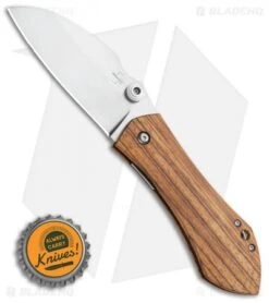 Boker Plus Anso 67 Pro Liner Lock Knife Zebrawood (3.4" Satin) 01BO233 9 Boker Plus Anso 67 Pro Liner Lock Knife Zebrawood (3.4" Satin) 01BO233 -Knife Craft Shop Boker Plus Anso 67 Pro Liner Lock Knife Zebra Wood 3.4 Satin 01BO233 BHQ 118397 LS Bottlecap