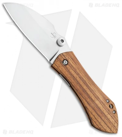 Boker Plus Anso 67 Pro Liner Lock Knife Zebrawood (3.4" Satin) 01BO233 3 Boker Plus Anso 67 Pro Liner Lock Knife Zebrawood (3.4" Satin) 01BO233