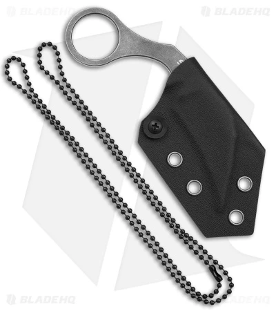 Boker Plus Bad Moon Karambit Fixed Blade Knife (2.4" Gray Stonewash) 02BO078 5 Boker Plus Bad Moon Karambit Fixed Blade Knife (2.4" Gray Stonewash) 02BO078 - Image 3