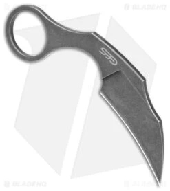 Boker Plus Bad Moon Karambit Fixed Blade Knife (2.4" Gray Stonewash) 02BO078 7 Boker Plus Bad Moon Karambit Fixed Blade Knife (2.4" Gray Stonewash) 02BO078 -Knife Craft Shop Boker Plus Bad Moon Karambit FBK 2in Gray SW BHQ 146736 td spine